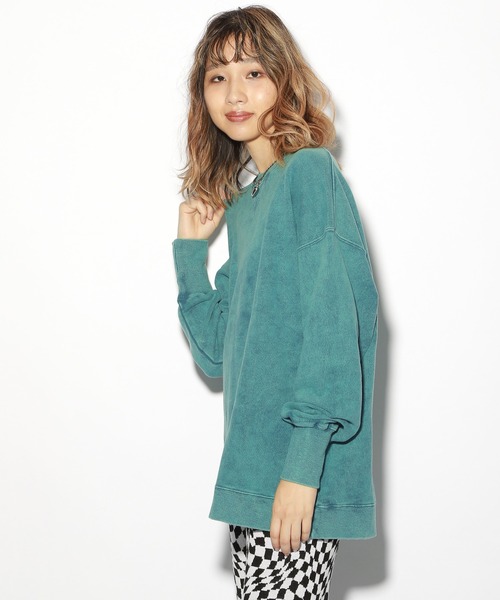 PBLIM（ページボーイリム）の「【PAGEBOYLIM】マーブルダイスウェット（スウェット・レディース・グレー/レッド/グリーン・MEDIUM/LARGE）」の19枚目の写真