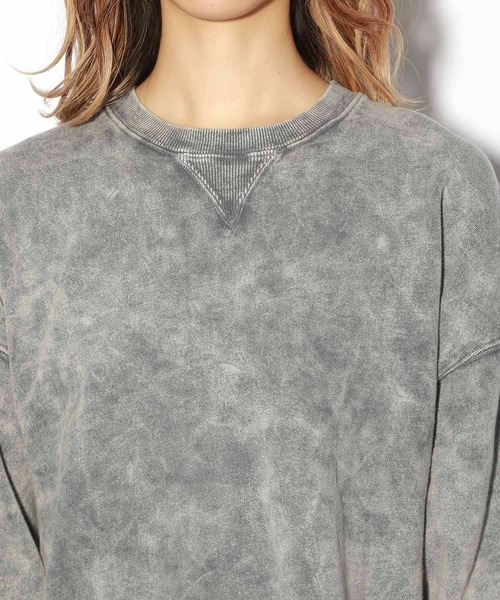 PBLIM（ページボーイリム）の「【PAGEBOYLIM】マーブルダイスウェット（スウェット・レディース・グレー/レッド/グリーン・MEDIUM/LARGE）」の15枚目の写真