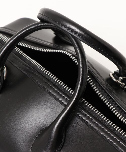 MADEMOISELLE ROPE'(マドモアゼル ロペ)の「【YAHKI】ボストンショルダーバッグ(ショルダーバッグ・レディース・ブラック/サックスブルー・FREE)」の6枚目の写真