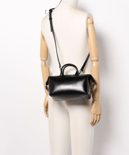 MADEMOISELLE ROPE'(マドモアゼル ロペ)の「【YAHKI】ボストンショルダーバッグ(ショルダーバッグ・レディース・ブラック/サックスブルー・FREE)」の4枚目の写真