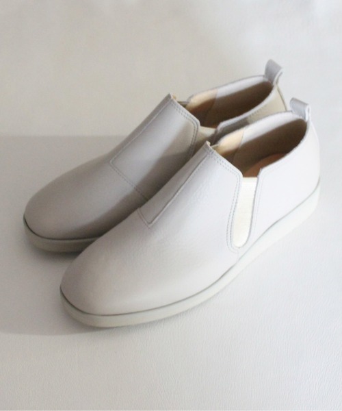 ENあしながおじさん(エンアシナガオジサン)の「【防水】サイドゴアスリッポン -5360435(スリッポン・レディース・ライトグレー/ブラック/グレー・23.5cm/24.5cm/23.0cm/24.0cm/22.5cm)」の3枚目の写真