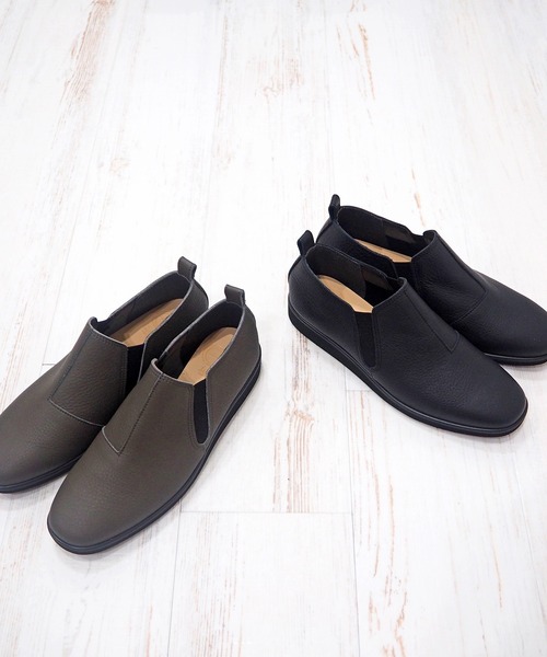 ENあしながおじさん(エンアシナガオジサン)の「【防水】サイドゴアスリッポン -5360435(スリッポン・レディース・ライトグレー/ブラック/グレー・23.5cm/24.5cm/23.0cm/24.0cm/22.5cm)」の11枚目の写真