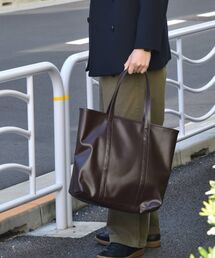 SHIPS any | SHIPS any: シンセティックレザー　トートバッグ(トートバッグ)