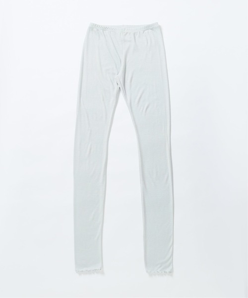 IENA（イエナ）の「SUPER 120WOOL レギンス EMILY WEEK*IENA（レギンス/スパッツ・レディース・ブラック/サックスブルー/アイボリー・FREE）」の3枚目の写真