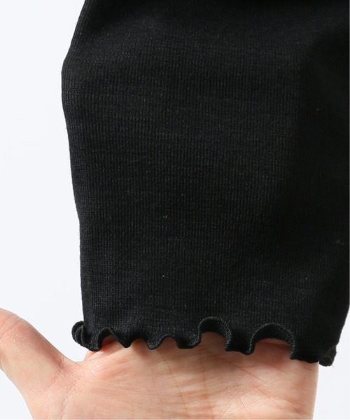 IENA（イエナ）の「SUPER 120WOOL レギンス EMILY WEEK*IENA（レギンス/スパッツ・レディース・ブラック/サックスブルー/アイボリー・FREE）」の7枚目の写真