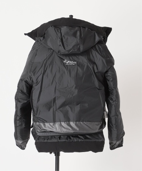 DESCENTE ALLTERRAIN(デサント オルテライン)の「【ALLTERRAIN for JS / オルテライン】別注 MOUNTAINEER / マウンテニア(ダウンジャケット/コート・メンズ・ブラック/グレー・X-LARGE/MEDIUM/LARGE)」の8枚目の写真