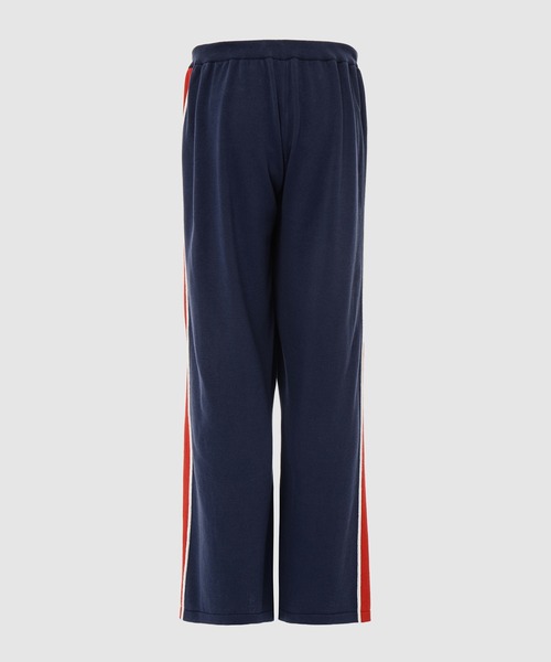 MAISON EUREKA(メゾンエウレカ)の「STRIPE EASY KNIT PANTS(その他パンツ・レディース・レッド系その他/オレンジ系その他・FREE)」の3枚目の写真