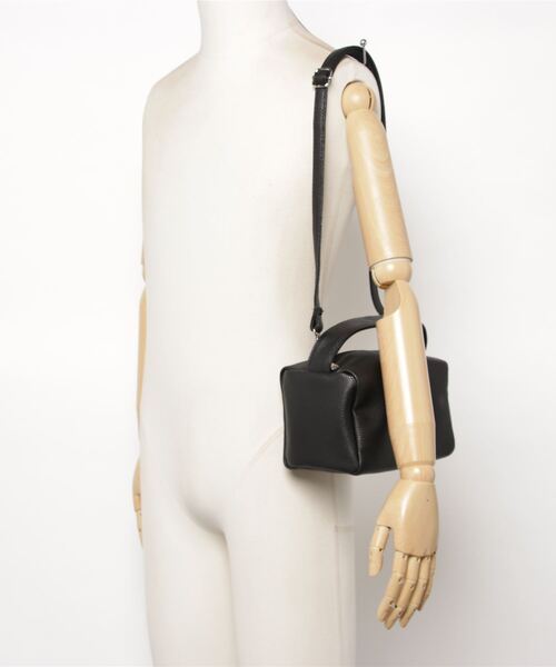 H.Warren(エイチウォーレン)の「2WAYミニボストン&ショルダーPUバッグ(ショルダーバッグ・レディース・ホワイト/ブラック/オレンジ・FREE)」の15枚目の写真