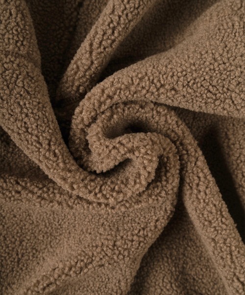 BEN DAVIS（ベンデイビス）の「【BEN　DAVIS/ベンデイビス】ボアスタンドカラー ジャケット/静電気軽減（ブルゾン・メンズ・ブラック/オフホワイト/オリーブ/モカ・M/L/XL）」の16枚目の写真