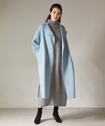 OUVRAGE CLASSE | ベルト付ウールロングコート(その他アウター)