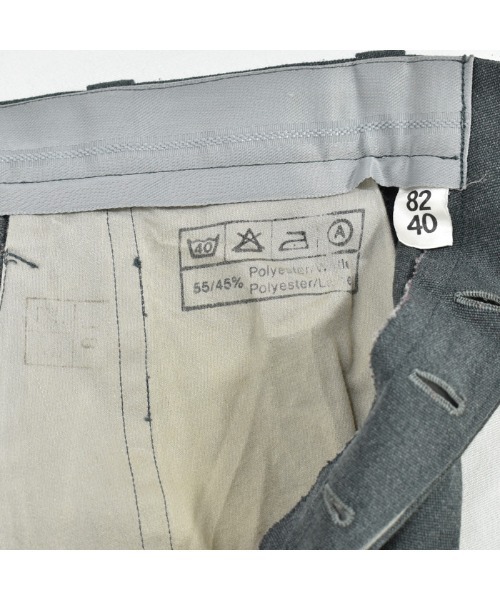 VINTAGE（ヴィンテージ）の「【ヴィンテージ古着】EU ミリタリーパンツ スラックス（スラックス・メンズ・グレー・32inch）」の9枚目の写真