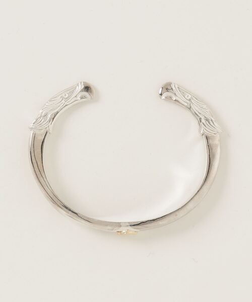 ROYAL FLASH（ロイヤルフラッシュ）の「Taro Washimi / タロウワシミ / M eagle face bangle K18 metal（バングル/リストバンド・メンズ・シルバー・FREE）」の3枚目の写真