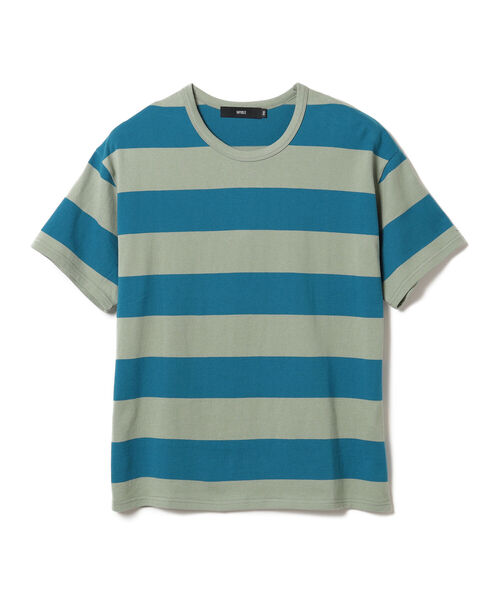 VAPORIZE（ヴェイパライズ）の「VAPORIZE / Border T-shirt（Tシャツ/カットソー・メンズ・ケリー/イエロー・LARGE/X-LARGE/SMALL/MEDIUM）」の6枚目の写真
