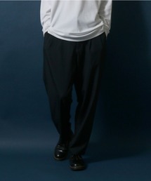 Wide Tuck Tapered Pants/ワイドタックテーパードパンツ スラックス カラーパンツ