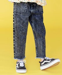 BREEZE | 花刺繍デニムパンツ 9分丈(デニムパンツ)