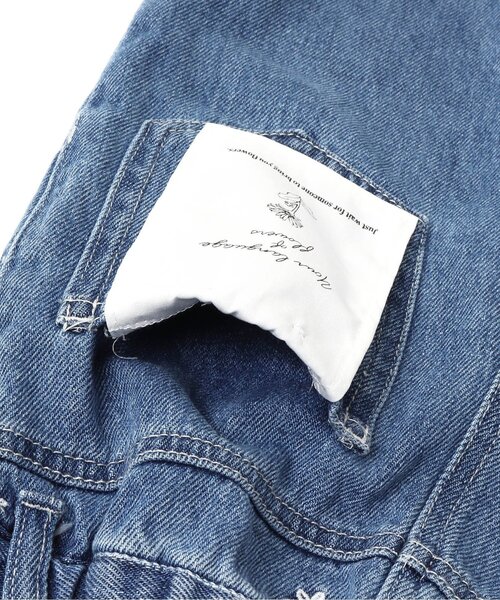 BREEZE(ブリーズ)の「/花刺繍デニムパンツ(デニムパンツ・キッズ・ベージュ/ブルー/ネイビー・80/90/100/110/120/130/140)」の16枚目の写真