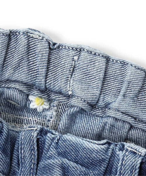 BREEZE(ブリーズ)の「/花刺繍デニムパンツ(デニムパンツ・キッズ・ベージュ/ブルー/ネイビー・80/90/100/110/120/130/140)」の14枚目の写真