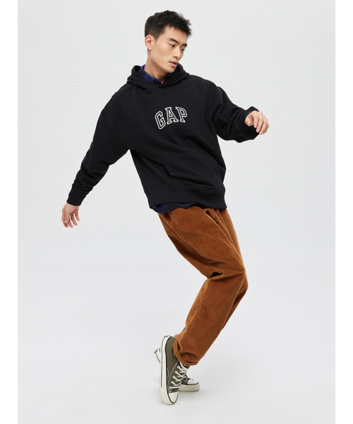 GAP(ギャップ)の「ミニアーチロゴプルオーバーパーカー(パーカー・メンズ・ブルー/グレー/ブラック/イエロー・S/XL/XXS/M/L/XS)」の21枚目の写真