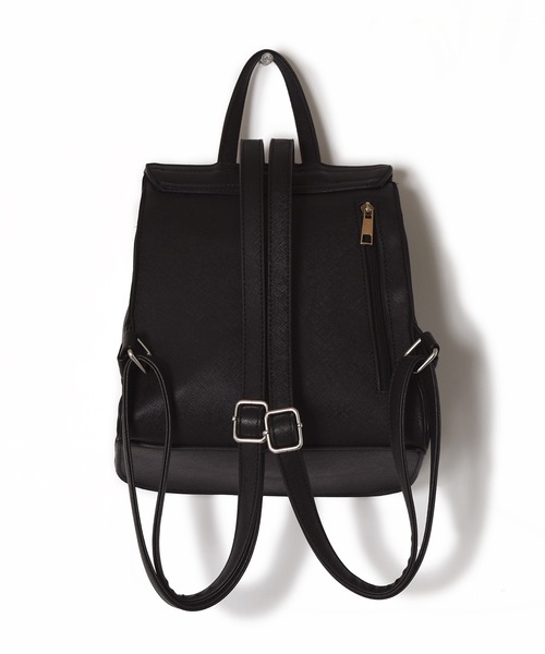 w closet(ダブルクローゼット)の「アソート柄ミニリュック(バックパック/リュック・レディース・ブラック/その他1/キャメル・FREE)」の7枚目の写真