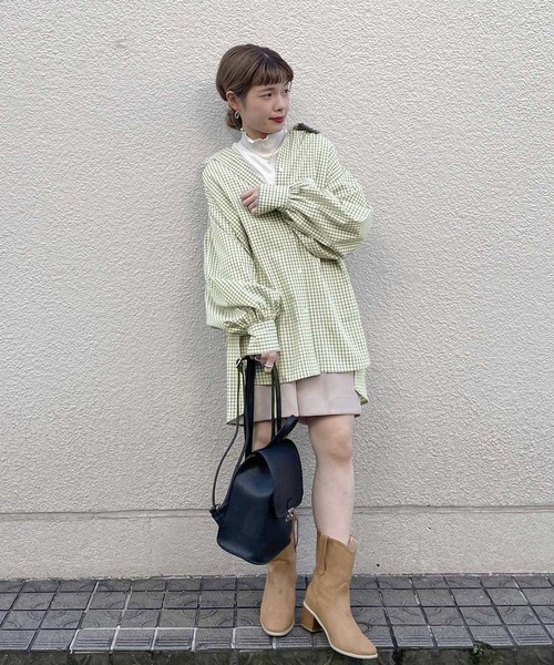 w closet(ダブルクローゼット)の「アソート柄ミニリュック(バックパック/リュック・レディース・ブラック/その他1/キャメル・FREE)」の12枚目の写真