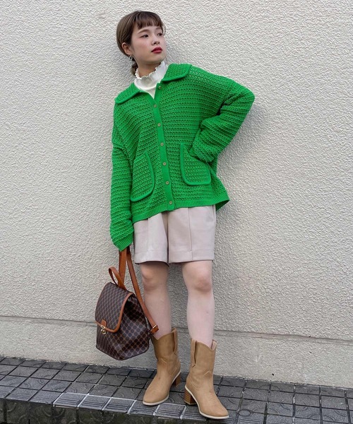 w closet(ダブルクローゼット)の「アソート柄ミニリュック(バックパック/リュック・レディース・ブラック/その他1/キャメル・FREE)」の13枚目の写真