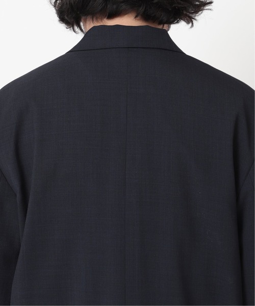 JOURNAL STANDARD relume（ジャーナルスタンダード　レリューム）の「WIDE FIT ネイビーブレザージャケット（テーラードジャケット・メンズ・ネイビー・MEDIUM/LARGE）」の10枚目の写真