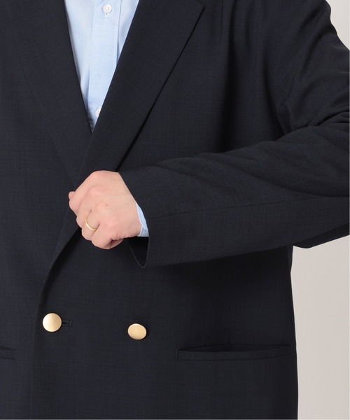 JOURNAL STANDARD relume（ジャーナルスタンダード　レリューム）の「WIDE FIT ネイビーブレザージャケット（テーラードジャケット・メンズ・ネイビー・MEDIUM/LARGE）」の13枚目の写真