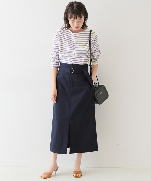 SLOBE IENA（スローブイエナ）の「30/2天竺 プルオーバー◆（Tシャツ/カットソー・レディース・ホワイト/ピンク/パープル系その他・SMALL/LARGE）」の13枚目の写真