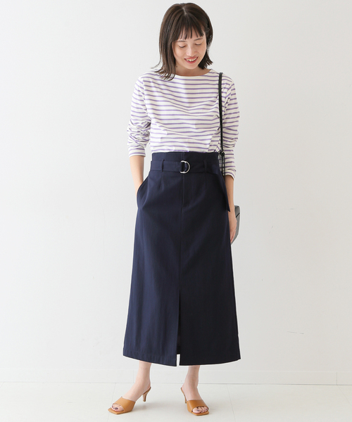 SLOBE IENA（スローブイエナ）の「30/2天竺 プルオーバー◆（Tシャツ/カットソー・レディース・ホワイト/ピンク/パープル系その他・SMALL/LARGE）」の14枚目の写真