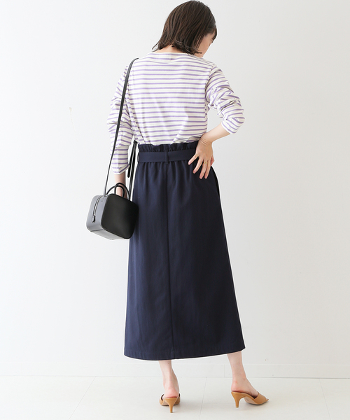 SLOBE IENA（スローブイエナ）の「30/2天竺 プルオーバー◆（Tシャツ/カットソー・レディース・ホワイト/ピンク/パープル系その他・SMALL/LARGE）」の15枚目の写真