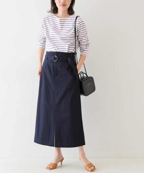 SLOBE IENA（スローブイエナ）の「30/2天竺 プルオーバー◆（Tシャツ/カットソー・レディース・ホワイト/ピンク/パープル系その他・SMALL/LARGE）」の16枚目の写真