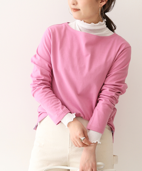 セール】30/2天竺 プルオーバー◇（Tシャツ/カットソー）｜SLOBE