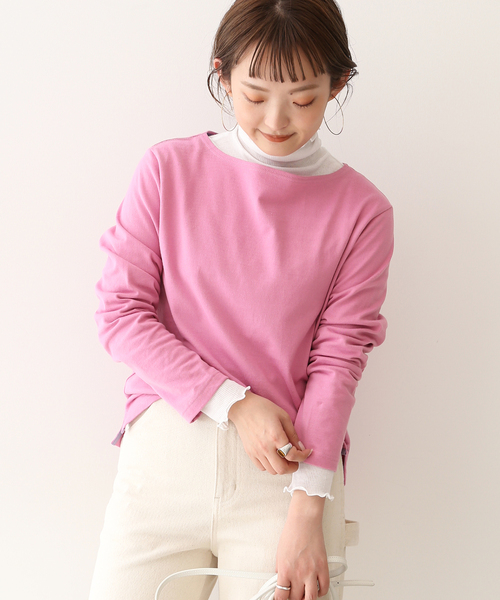 セール】30/2天竺 プルオーバー◇（Tシャツ/カットソー）｜SLOBE