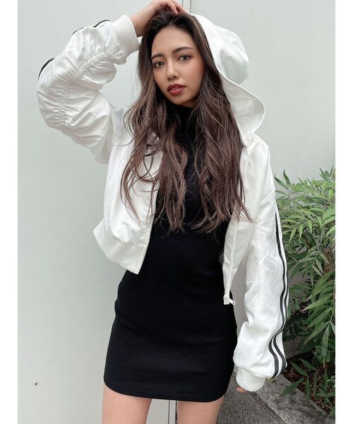 2WAYラインショートブルゾン