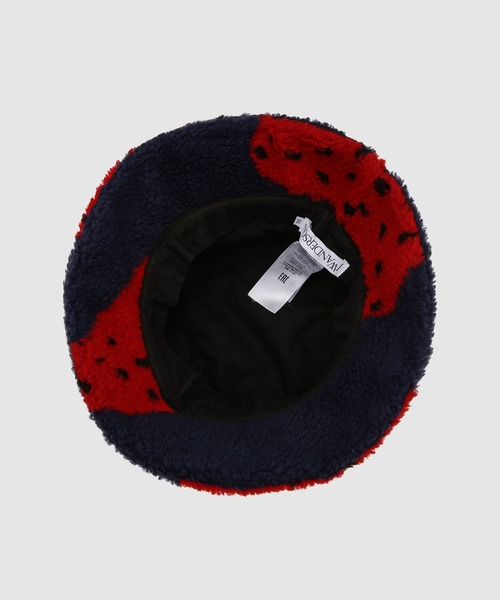 JW Anderson(ジェイダブリューアンダーソン)の「ASYMMETRIC BUCKET HAT(ハット・レディース・ベージュ系その他/レッド系その他・58/60/56)」の5枚目の写真