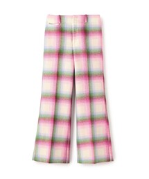 caban | CABaN スプリングウール チェックフレアパンツ(その他パンツ)