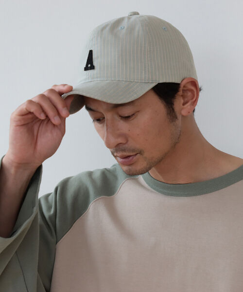 B:MING by BEAMS(ビーミングバイビームス)の「B:MING by BEAMS / ロゴワッペン ベースボールキャップ(キャップ・メンズ・ブラック/ブラウン/ブルー/グリーン・ONE SIZE)」の7枚目の写真