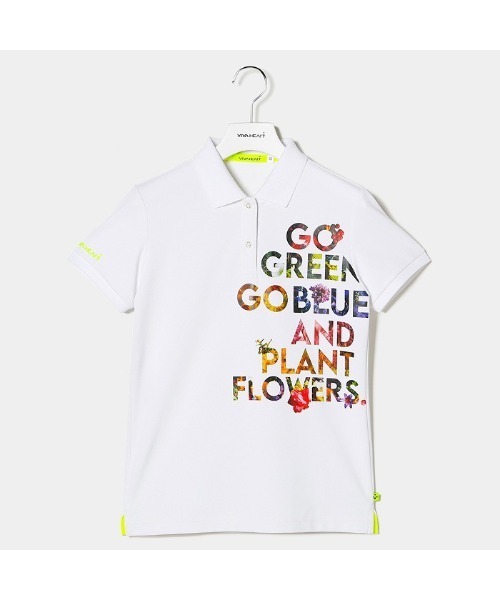 Viva Heart Golf Heart Golf Plantica ゼロアクアメッセージ半袖ポロシャツ ポロシャツ Heart ビバハート のポロシャツ Viva Heart Golf Heart Golf Plantica ゼロアクアメッセージ半袖ポロシャツ ポロシャツ Heart ビバハート のポロシャツ