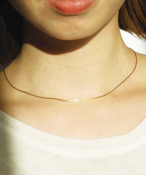 存在感抜群 数連 ゴールドネックレス NEBET セール】foun.Gross necklace GOLD シルバー925＋K14GP グロス