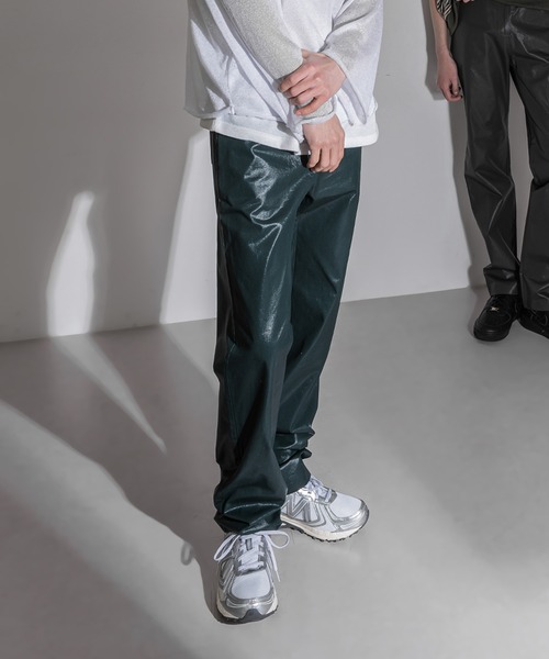 FOLLOWIN(フォロウィン)の「【FLW MADE/MEN】コーティングパンツ(その他パンツ・メンズ・ブラック/ダークグリーン/チャコール・SMALL/MEDIUM)」の18枚目の写真