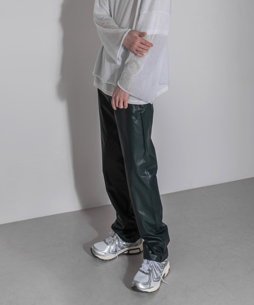 FOLLOWIN(フォロウィン)の「【FLW MADE/MEN】コーティングパンツ(その他パンツ・メンズ・ブラック/ダークグリーン/チャコール・SMALL/MEDIUM)」の22枚目の写真