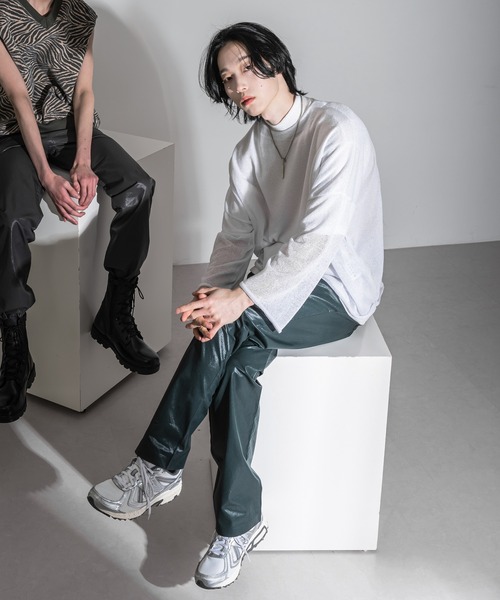 FOLLOWIN(フォロウィン)の「【FLW MADE/MEN】コーティングパンツ(その他パンツ・メンズ・ブラック/ダークグリーン/チャコール・SMALL/MEDIUM)」の15枚目の写真