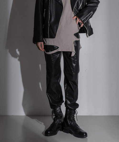 FOLLOWIN(フォロウィン)の「【FLW MADE/MEN】コーティングパンツ(その他パンツ・メンズ・ブラック/ダークグリーン/チャコール・SMALL/MEDIUM)」の20枚目の写真