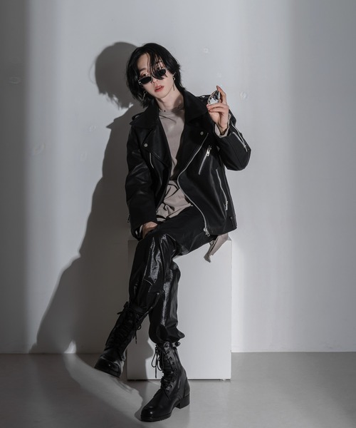 FOLLOWIN(フォロウィン)の「【FLW MADE/MEN】コーティングパンツ(その他パンツ・メンズ・ブラック/ダークグリーン/チャコール・SMALL/MEDIUM)」の17枚目の写真