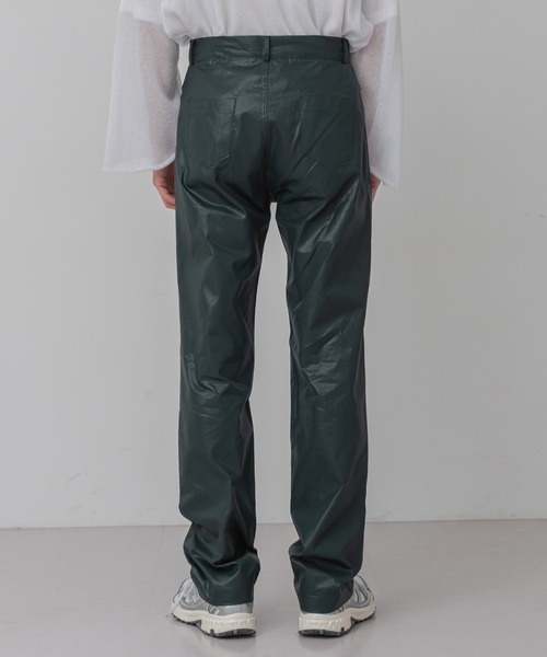 FOLLOWIN(フォロウィン)の「【FLW MADE/MEN】コーティングパンツ(その他パンツ・メンズ・ブラック/ダークグリーン/チャコール・SMALL/MEDIUM)」の10枚目の写真