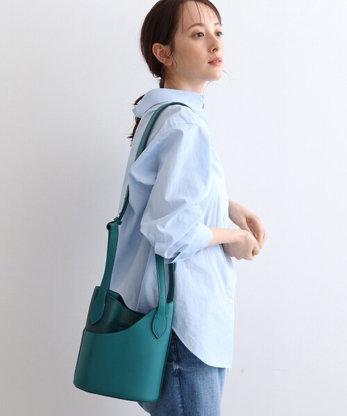 INDIVI(インディヴィ)の「◆【3WAY】クロスカラーバッグ(ショルダーバッグ・レディース・ブラック/オフホワイト/オレンジ/グリーン/ブラウン系・00)」の5枚目の写真