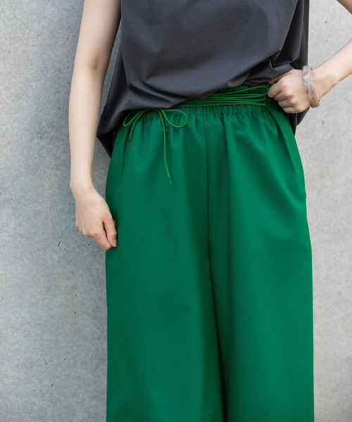 LAATO（ラート）の「LACE UP PANTS（その他パンツ・レディース・ベージュ/グリーン・FREE）」の12枚目の写真