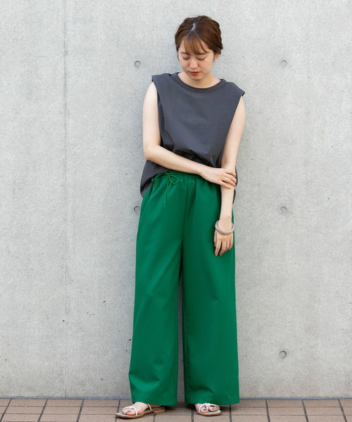 LAATO（ラート）の「LACE UP PANTS（その他パンツ・レディース・ベージュ/グリーン・FREE）」の16枚目の写真