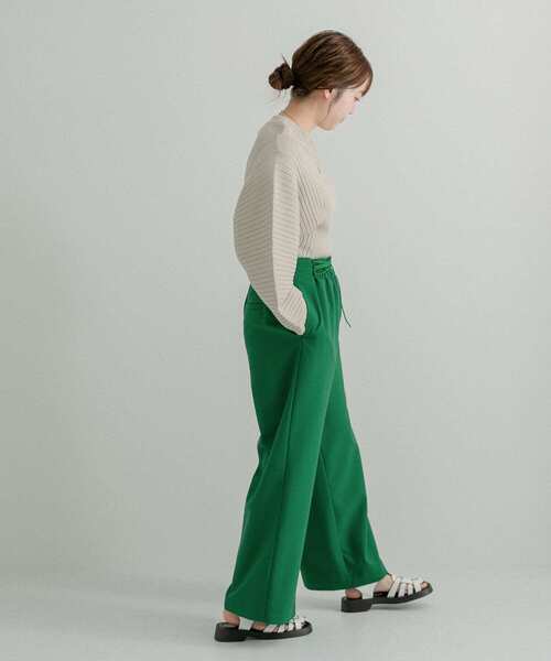 LAATO（ラート）の「LACE UP PANTS（その他パンツ・レディース・ベージュ/グリーン・FREE）」の18枚目の写真