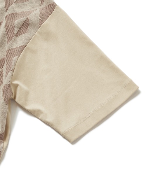 MEN'S BIGI（メンズビギ）の「ハイツイストコットン クルーネックTシャツ（Tシャツ/カットソー・メンズ・ホワイト/ベージュ/ネイビー・01/02/03）」の17枚目の写真